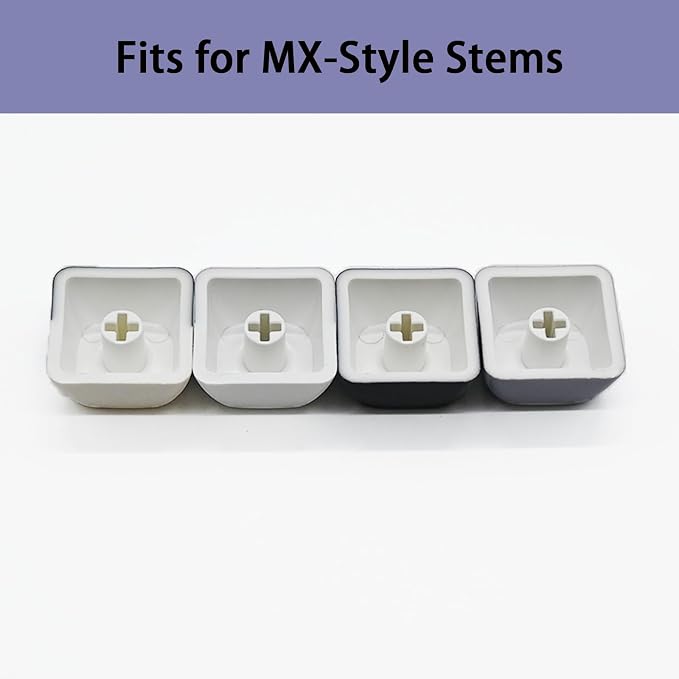 Artisan Keycaps, 4 Keys Cute Cat Custom Cover Caps for MX Mechanical Keyboard, Resin Handmade 1U Replacement for Esc Del Arrow Keys (Black Cat Set)