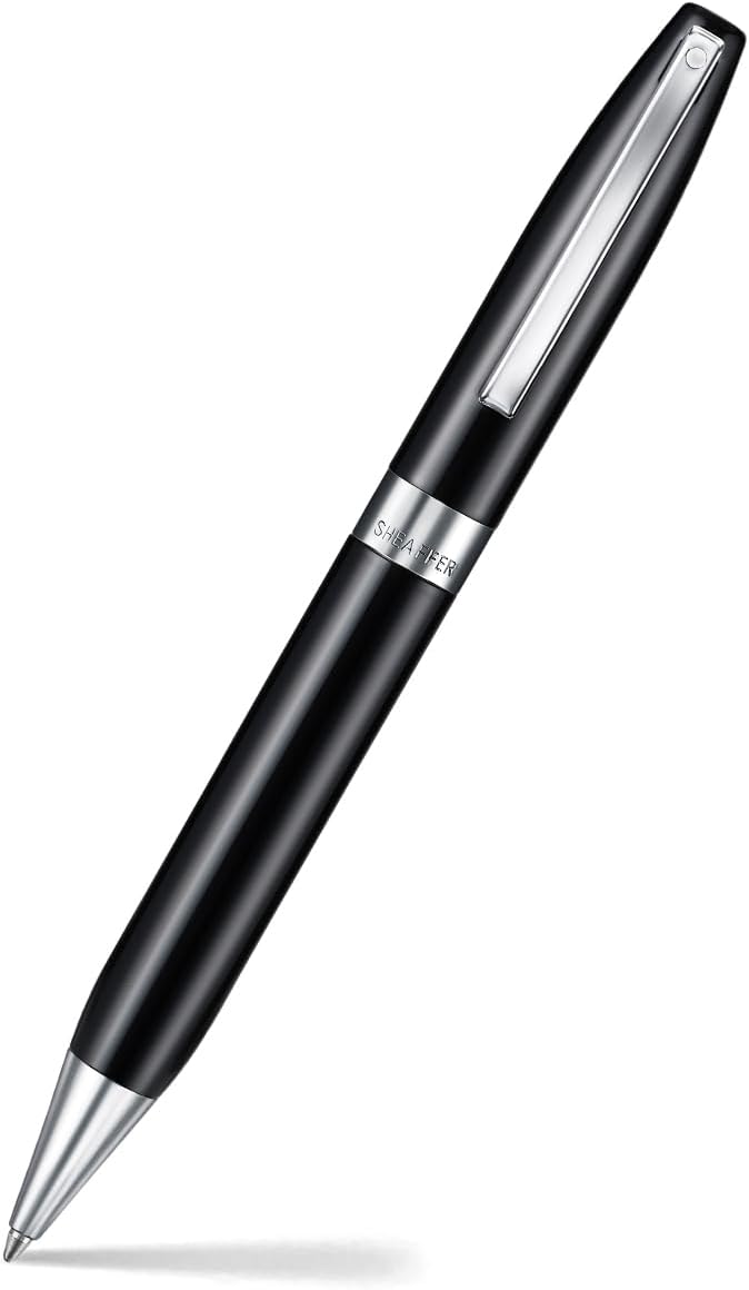 Sheaffer Legacy 9064 Ballpoint Pen, Glossy Black Finish, Medium Point, Soft Twist Mechanism, Luxury Writing Pen