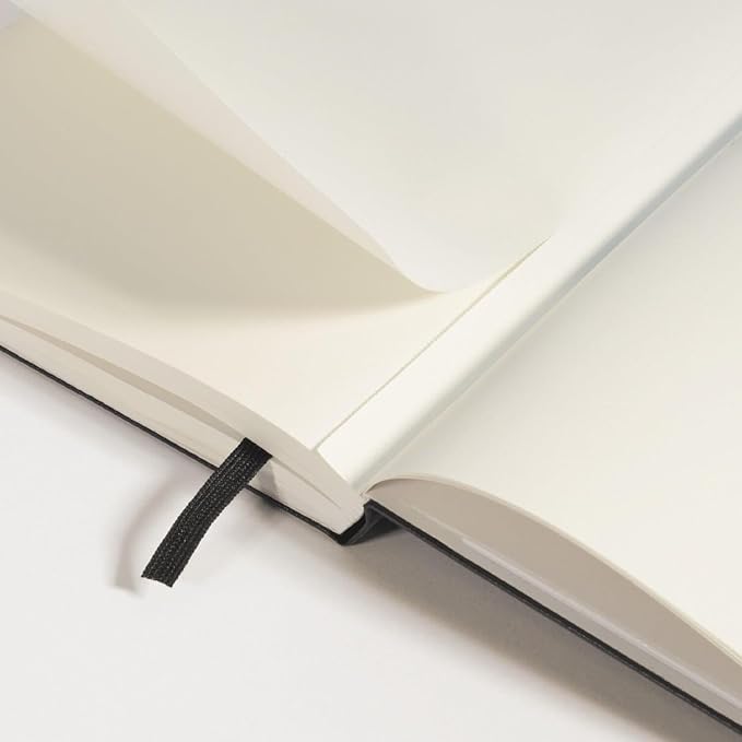 LEUCHTTURM1917 - 120G Special Edition - Medium A5 Hardcover Notebook - 203 Numbered Pages with 120gsm Paper (Navy, Dotted)
