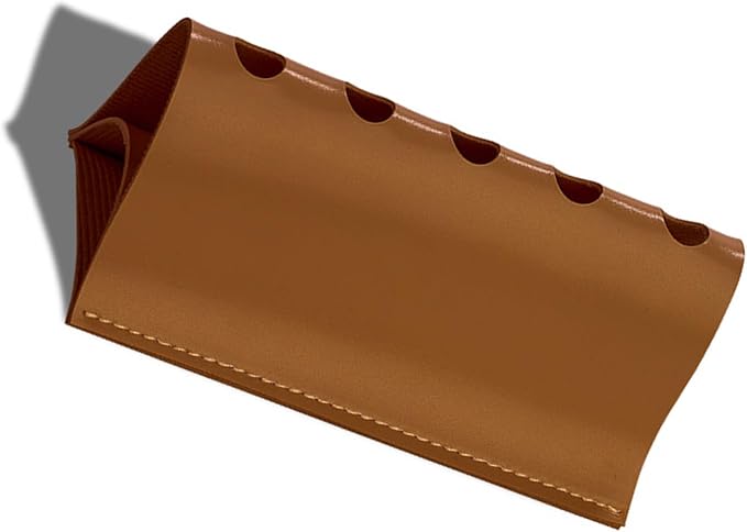Modern Minimalist Leather Desk Tray for Pencils, Pen Accessories, Office Organisation and Workplace Decoration, Elegant Desk Organiser