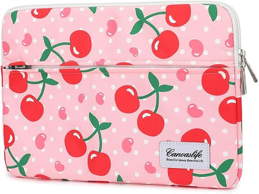 Canvaslife Laptop Sleeve 15 Inch 15 Case and 15.6 Laptop Bag (Cherry)