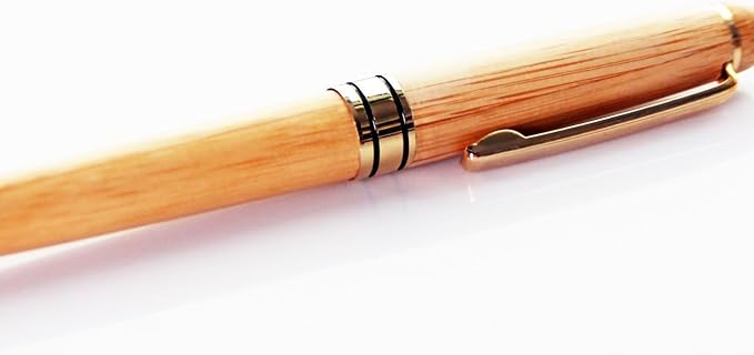 Dryden Designs Luxury Bamboo Fountain Pen with Ink Refill Converter and Matching Gift Case - Smooth & Elegant, Gift Set for Calligraphy Writing, Signature, Journal, Artist and Professionals