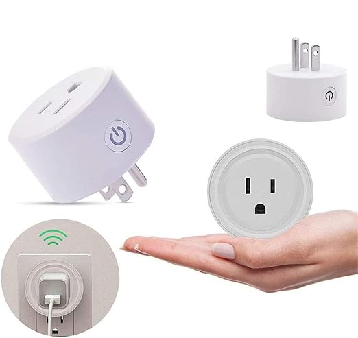 Smart Plug Work with HomeKit, DoHome Smart WiFi Outlet Work with Apple HomeKit, Alexa and Google Assistant Voice Control Plug with Timer Function and Group Control No Hub Required 4 Pack