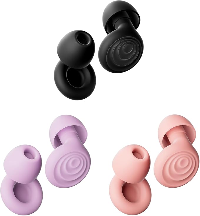 Multipurpose Silicone Ear Plugs with Advanced Noise Reduction Enhancing Focuses by Minimizing Distractions 1 Pair Work Ear Plugs for Offices