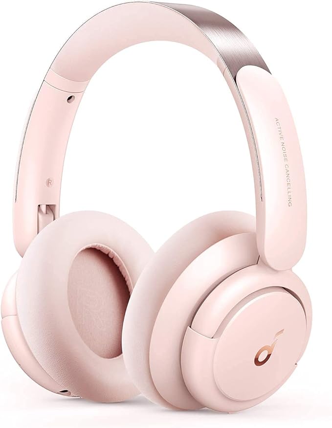 Soundcore by Anker Life Q30 Hybrid Active Noise Cancelling Headphones with Multiple Modes, Hi-Res Sound, Custom EQ via App, 40H Playtime, Bluetooth Headphones, Connect to 2 Devices (Renewed)