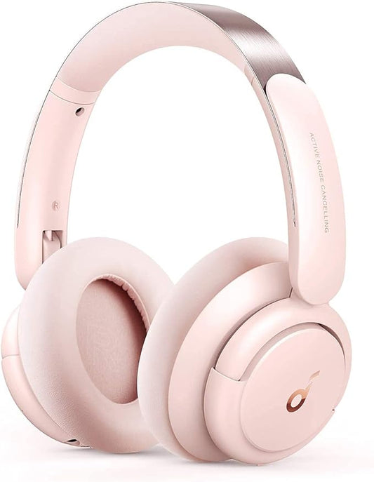 Soundcore by Anker Life Q30 Hybrid Active Noise Cancelling Headphones with Multiple Modes, Hi-Res Sound, Custom EQ via App, 40H Playtime, Bluetooth Headphones, Connect to 2 Devices (Renewed)