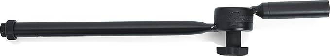 Gator Frameworks Adjustable Angled Mini Boom Arm with Interlocking Design, 9" Boom Arm (GFW-MIC-CLMPBM9)
