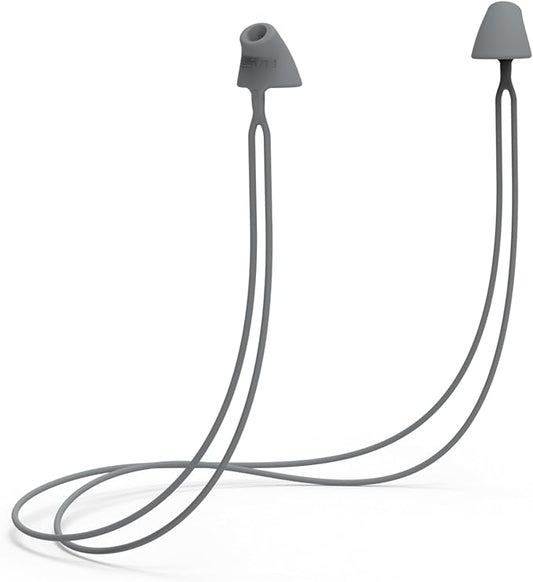 Flare Calmer Secure | Ear Plugs Alternative | Daily Noise Relief | Sound Sensitivity | Stress Relief | No Muffling | Improve Wellbeing | Comfy, Reusable, Soft Silicone Earplugs |Grey