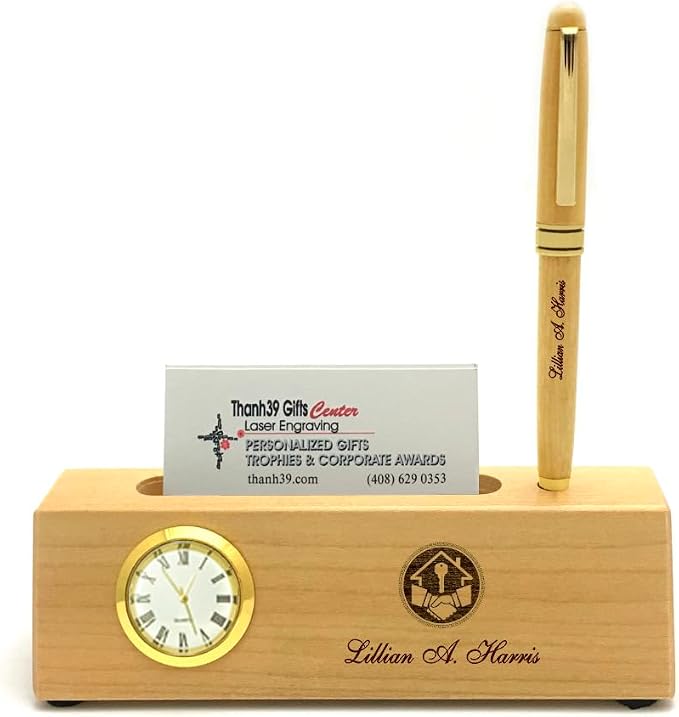 Personalized card holders for Realtors