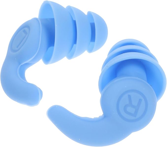 FRCOLOR Advanced Silicone Noise Cancelling, 3-Layer Soundproof Design, Waterproof Blue for Sleeping, Studying, Swimming, and Noise Reduction