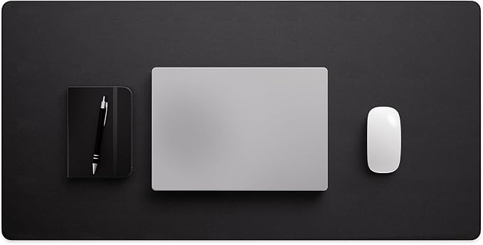 Jotsome Leather Desk Pad Mat, Non-Slip Desk Blotter Pad - Desk Protector for Office, Home, Laptop, and Desktop