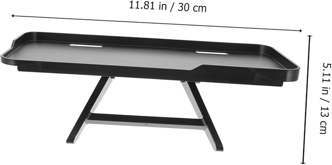 PRETYZOOM Monitor Shelf Tv Hanger Creative Office Storage Bracket Desk Stand Strong Load Capacity