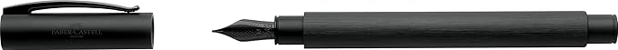 Faber-Castell Ambition Fountain Pen, All Black - Fine