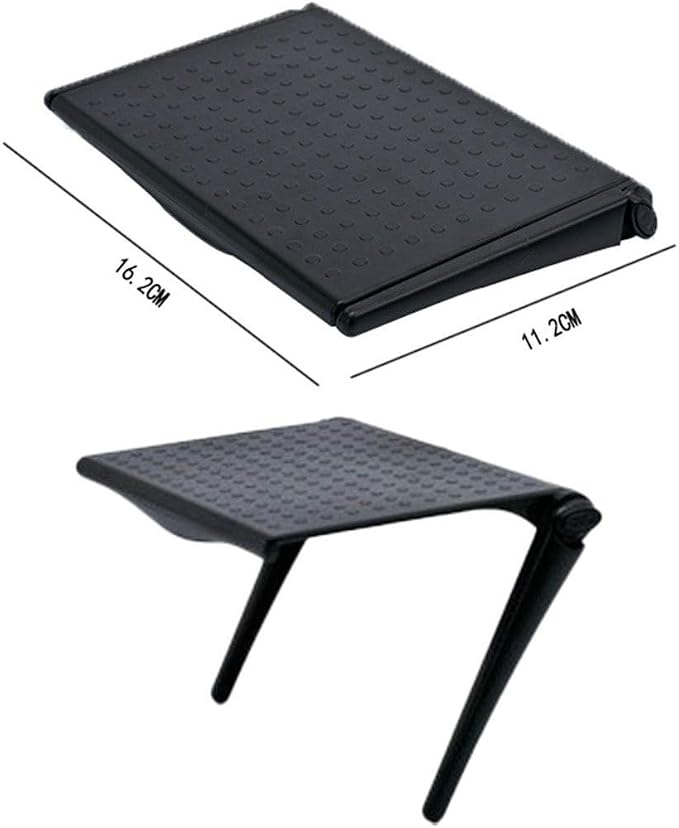 Juesi Screen Shelf for Monitor, High Temperature Resistance TV Screen Top Shelf Monitor Mount Organizer for Computer Monitor/Flat Screen TV (Screen Shelf)