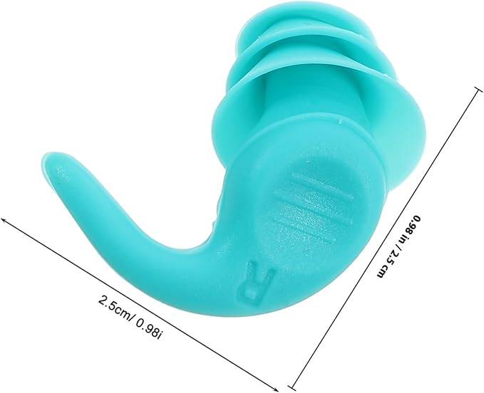 Reusable Silicone Noise Reduction for Rest Study Work Travel Concerts Comfortable Soft Fit Noise Blocking Earbuds with Carrying Case