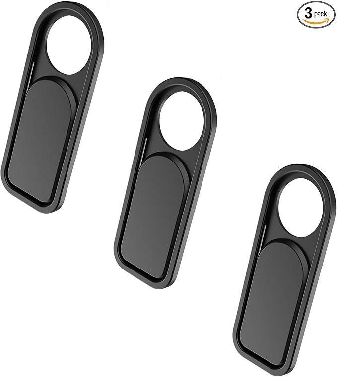 3 Pack Ultra-Thin Camera Cover Slide for Tesla Model 3 / Y Interior Cabin Camera Laptop PC Front-Facing Webcam Sticker Blocker Protect Your Privacy (Updated Version)
