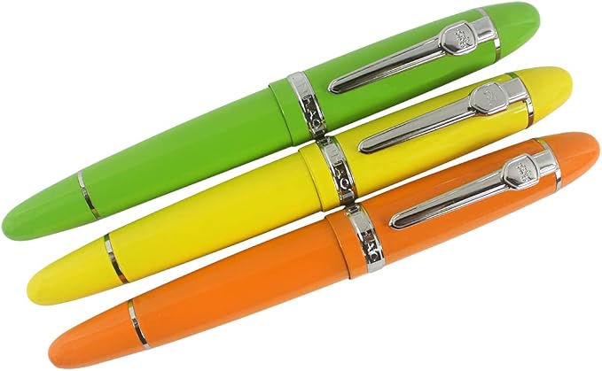 Jinhao 159 Rollerball Pen Heavy Big Pen 3 Pieces in 3 Colors
