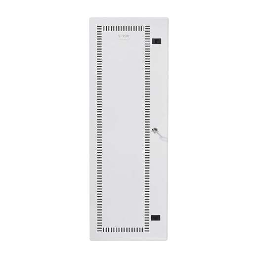 VEVOR Media Enclosure, 42-Inch, Structured Media Center with Vented Hinged Door, Cable Management Box, Structured Wiring Multi-Media Cabinet, Recessed Electrical Media Box, for Network Distribution