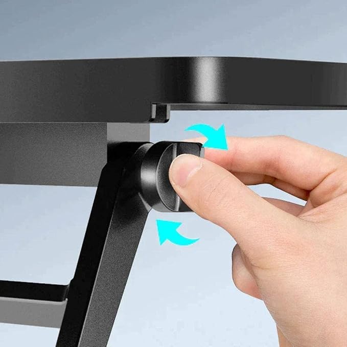 Bodur Top TV Monitor Shelf - Multifunctional Headboard Cable Box Holder , Ideal for Behind Computer, DVD Player and Television Screen Stand Mount with Shelves & Shield Pro Attachment