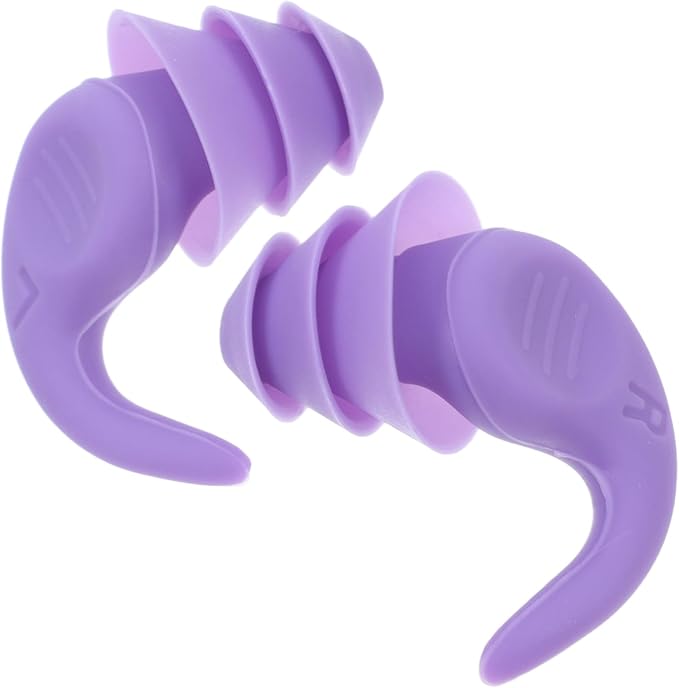 Silicone Noise Cancelling Soft Comfortable Fit for Sleeping Studying Concerts Airplanes Industrial Noise Reduction Hearing Protection with Storage Case