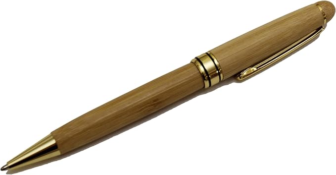 Fancy Minimalist Wooden Pen - Gentlemen Nice Pens Handcrafted Unique Business Pens for Men, Cool Old Fashioned Wood Pen and Case Set Gift for Journal Writing (Single)