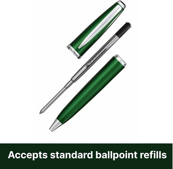 Monteverde USA Aldo Domani Ballpoint Pen - Green, Italian Design & Smooth Writing Performance