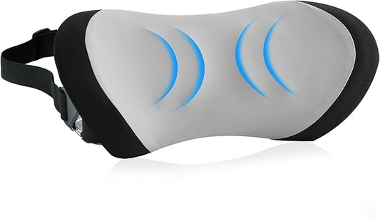Lumbar Support Pillow for Office Chair - Lumbar Pillow for Car, Memory Foam Ergonomic Lumbar Support Pillow for Car Back Support for Office Chair