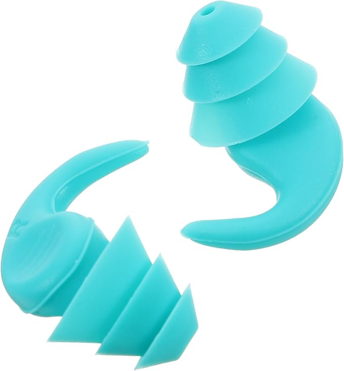 Reusable Silicone Noise Reduction for Rest Study Work Travel Concerts Comfortable Soft Fit Noise Blocking Earbuds with Carrying Case