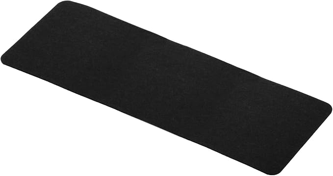 PATIKIL 35"x13" Desk Mat Protector, Felt Dual Side Mouse Pad Writing Mat for Office Home, Black