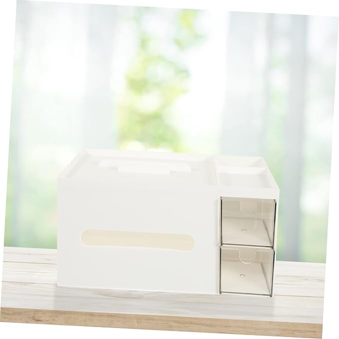 Veemoon Cute Desk Organizer Bins Modern Storage Box for Office School Supplies Cool Desk Accessories
