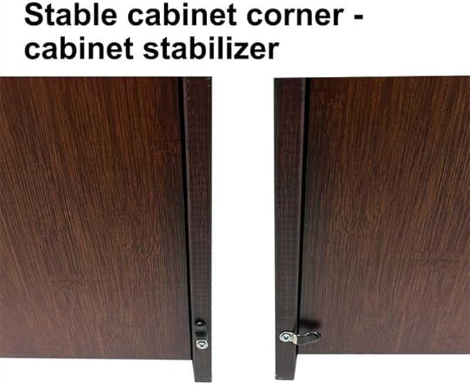 Bamboo Folding Out Desk with Storage Shelves, Expandable Hidden Computer Desk, Foldable Space-Saving Pull Out Murphy Table, Writing Table for Home Office Bedroom Small Spaces (Walnut)