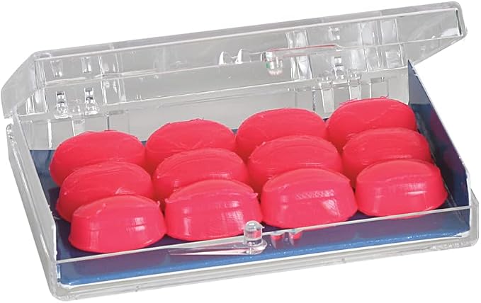 Flents Protechs Seal-Rite Silicone Moldable Ear Plugs for Pool, Ocean, Water, Sports, Pink, 6 Pairs, Made in the USA