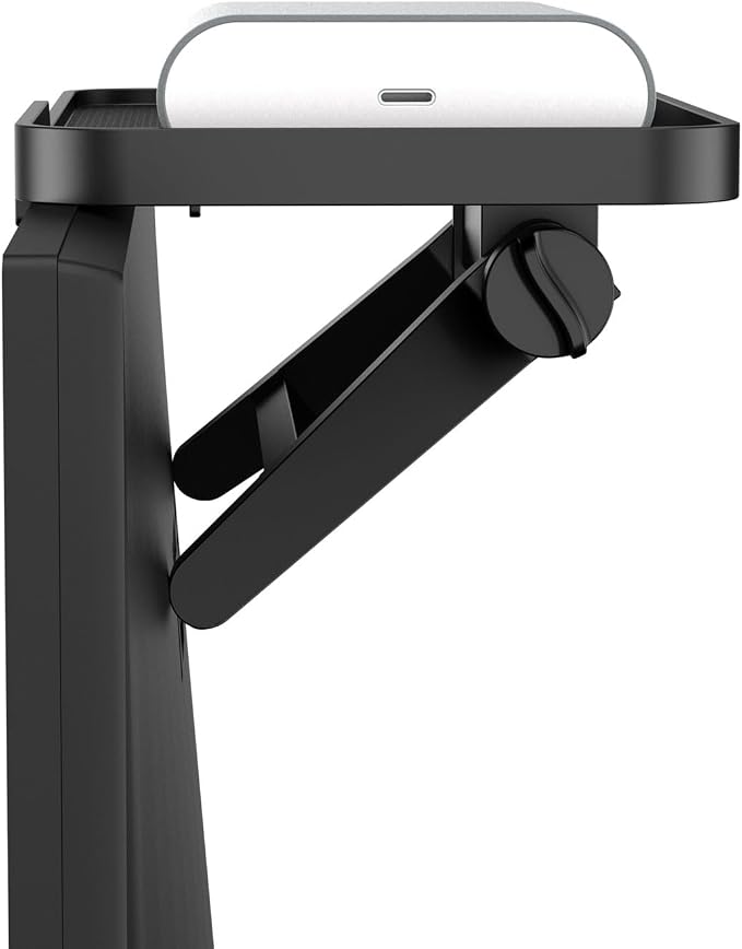 TV Top Screen Shelf Adjustable Computer Monitor Shelf Storage Bracket Mount Hold Cable Media Box, Game Console, WiFi Router, Plants, Speakers, Remote Controls, DVD Shelf