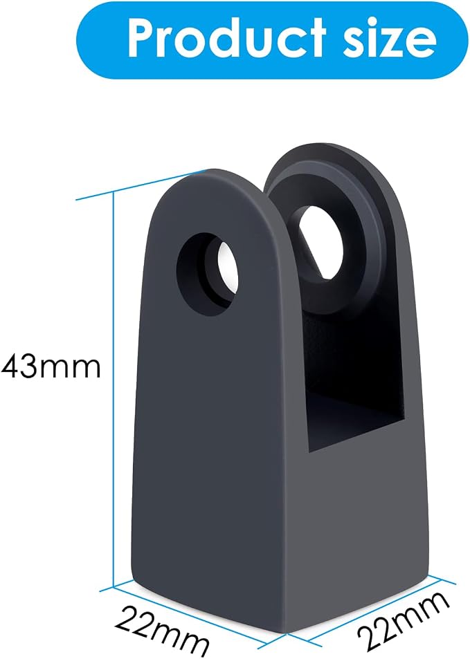 YOUSHARES HyperX Quadcast Mount Adapter for HyperX Quadcast s Mic - The HyperX Quadcast Boom Arm Replacement Adapter Get The Reliable Support and Allowing for More Diverse Content Creation Scenarios