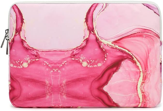Canvaslife Pink Marble Patten Laptop Sleeve 14 inch 14.0 inch Laptop case Bag