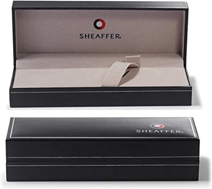 Sheaffer Prelude Black Matte Rollerball Pen with 22KT Gold-Plated Trim