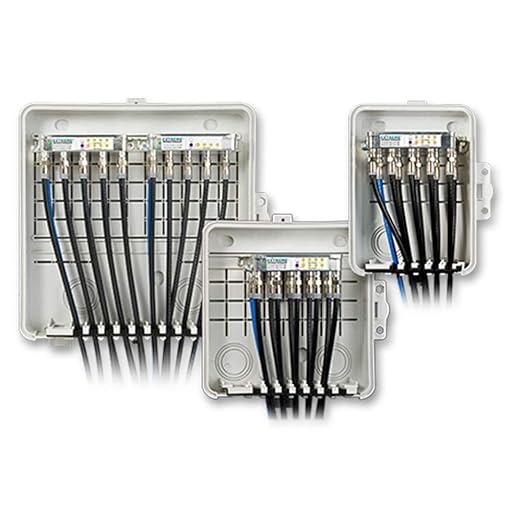 Heavy Duty Weather Proof Multi Purpose Enclosure Amphenol Broadband 9 x 9 x 4 (Interior approx. 8 x 8 x 3-1/2)