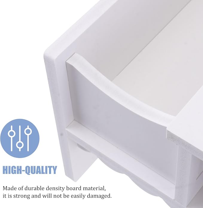 STOBOK Monitor Shelf Riser Stand 19.29X8.07X5.31In Multifunctional Desktop Storage Bracket Organizer for Home Office with Space Maximizing Design