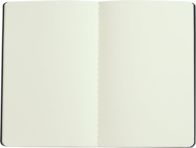 TWONE 6 Pack Notebooks Journal - 60 Blank Page/30 Sheets, Premium Thick Paper Soft Cover Journal for Travel, Office, Work, Office, Home, School, Business Writing, 5.5” x 8.25” (Black)