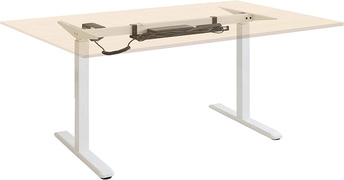 Mount-It! Premium Under Desk Cable Management Tray – 23" Heavy-Duty Steel Cable Tray & Cord Basket for Standing Desk & Home Office, Secure Crossbar or Screw Mount Wire Organizer (Black)