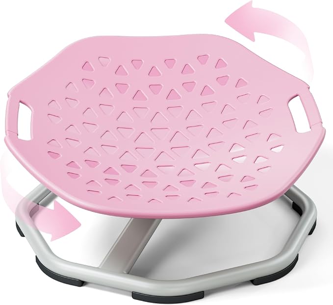 KidBloom Spinning Chair for Autistic Kids, Upgrade Handle Sensory Swivel Chair, Autism & ADHD chair, Sit and Spin Autistic Toys for Age 3+