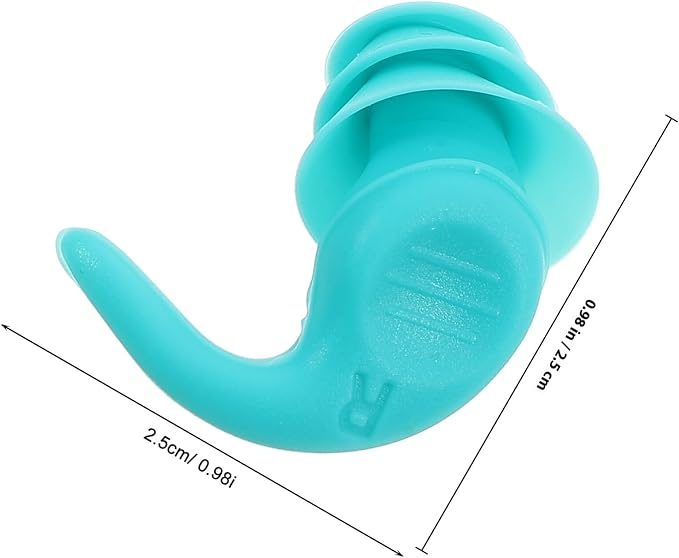 Ciieeo Noise Reduction and Studying, Reusable Silicone Carrying Case, Left Right Ear Pair for Snoring, Concerts, and Industrial Noise Protection
