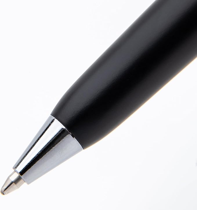 Monteverde USA Aldo Domani Ballpoint Pen - Black, Luxury Italian-Inspired Design, Smooth Writing Experience