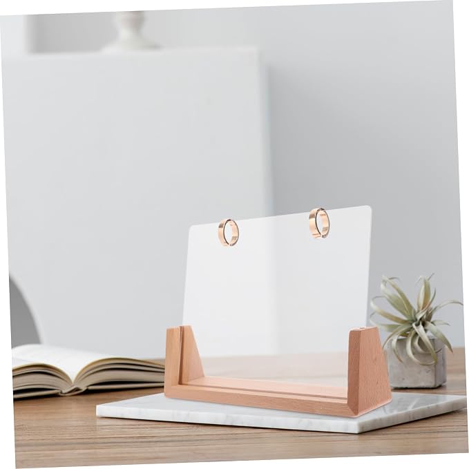ARTIBETTER Desktop Decor Flip Calendar Parts Calendar Rack for Office Quick Setup