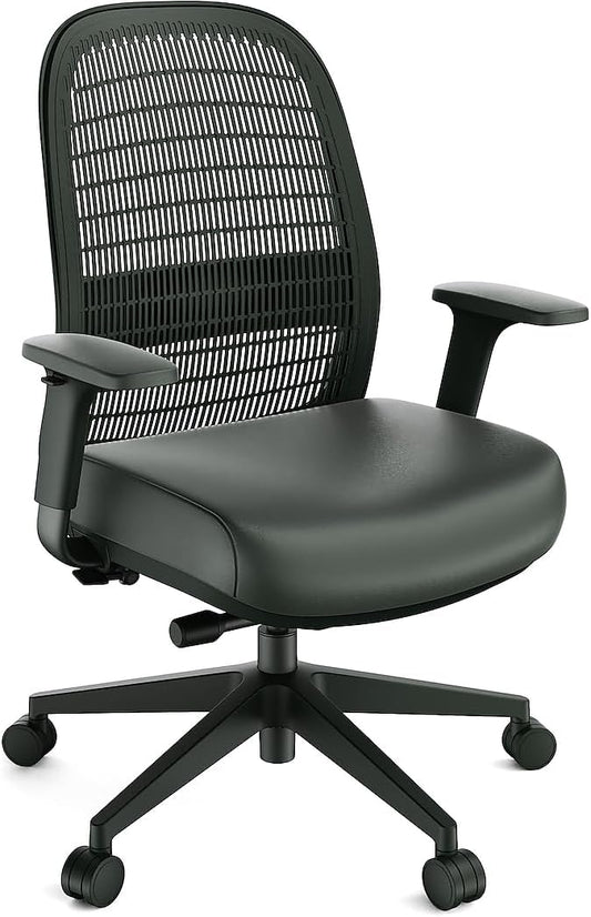 Workplace 2.0 Ergonomic Task Chair, Polyurethane, Black