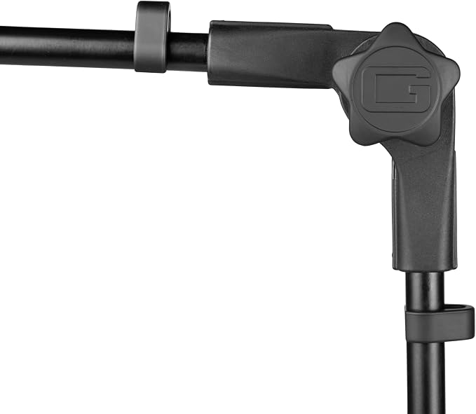Gator Frameworks Slim Profile Desk-Mounted Mic Stand Boom Arm for Broadcasts, Podcasts, Content Creation, Live Streaming, & Similar Applications (GFWMICBCBM0500)