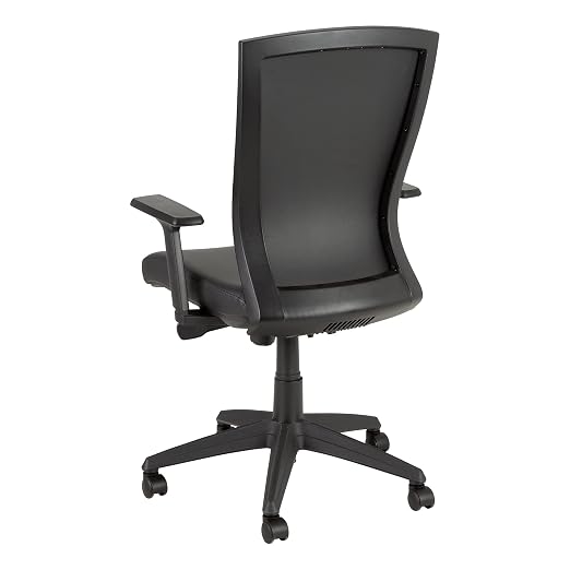 Norwood Commercial Furniture Contemporary Premium High Back Fully-Adjustable Executive Office Desk Task Chair for Home, Office, Classroom - Black (NOR-IAH3060BLK-SO)