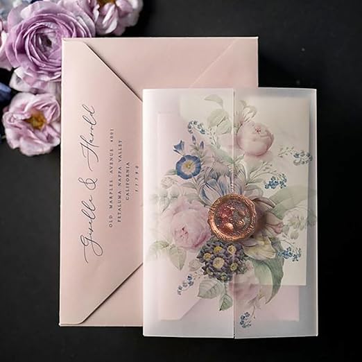 7pcs Vintage Wax Stamp Seal Kit,Wax Seal Stamp Head and Wooden Handle,Butterflies Rose Flower Sealing Wax Stamp,Wax Seal Kit for Wedding Invitations Envelopes Thanksgiving Card Gift Packing