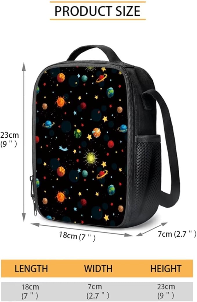 Planet Toddler Backpacks for Girls 6-8 Fashion School Book Bag and Lunch Bag Set for Toddler Girls Backpacks Back to School Supplies