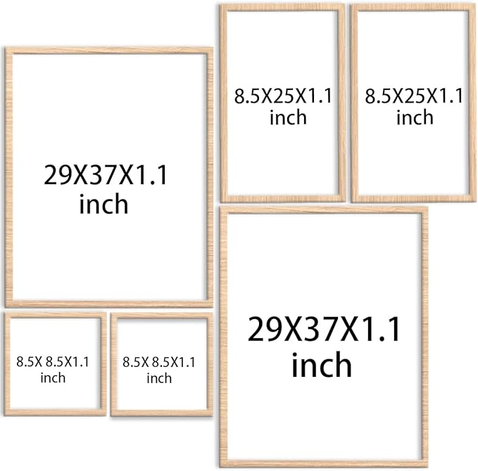 YEOION Inspirational Office Wall Art for Women,Motivational Teamwork Wall Decor for Office,Light Bule and Green Postive Quote Workplace Canvas Wall Art for Set of 6